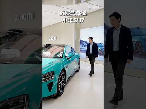 💚Xiaomi CEO Lei Jun Showcased SU7 Max, 100 km/h in 2.78 Seconds &amp; 800 km on a Charge🔋⚡💙#XiaomiSU7Max