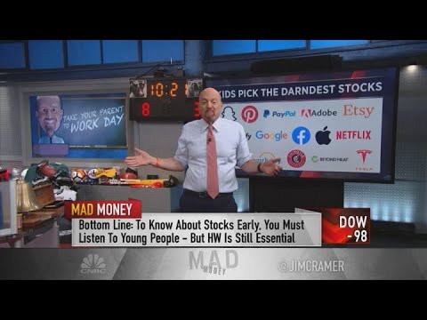 Jim Cramer: Young people have a better sense of the future