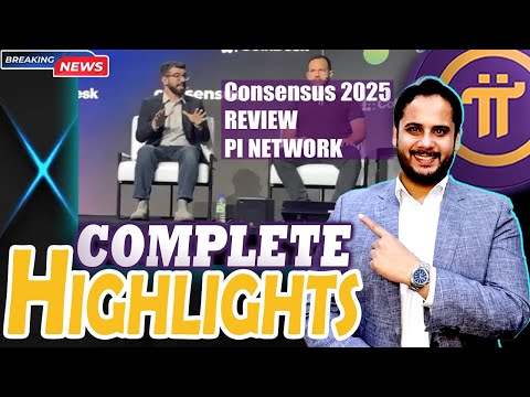 Pi Network Latest Update | Dr Nicolas Kokkalis Speech in CoinDesk Consensus 2025 | Pi Coin Ecosystem