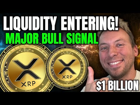 RIPPLE XRP - LIQUIDITY ENTERING CRYPTO?!! MAJOR BULL SIGN FOR XRP!