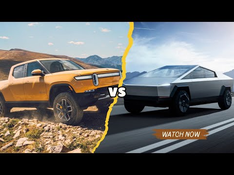 Tesla Cybertruck vs Rivian R1T: Electric Truck Titan SHOWDOWN