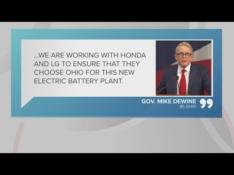 Honda, LG to build $4.4 billion electric vehicle battery plant in US: Could it be in Ohio?
