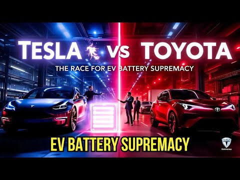Tesla vs Toyota: The Race for EV Battery Supremacy