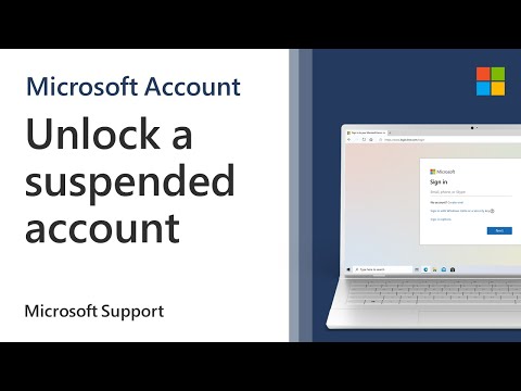 How to unlock a suspended Microsoft account | Microsoft