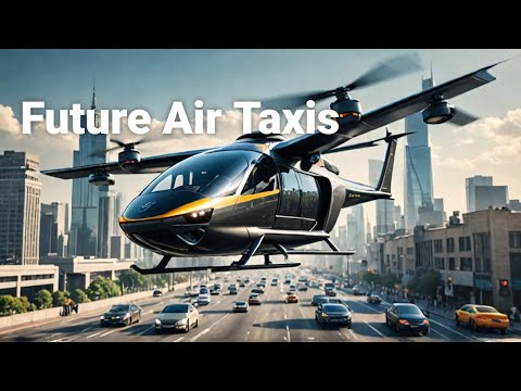 The Future of Air Taxis Flying Above Traffic by 2025