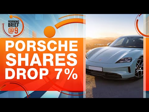 Porsche Faces Major Setback | Shares Plunge 7% | Drop After Warning on Rising Costs | News9