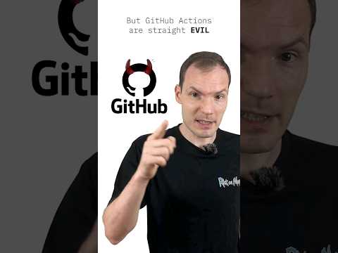 Avoid GitHub Actions #gitlab #github #cicd #devops #microsoft #jenkins