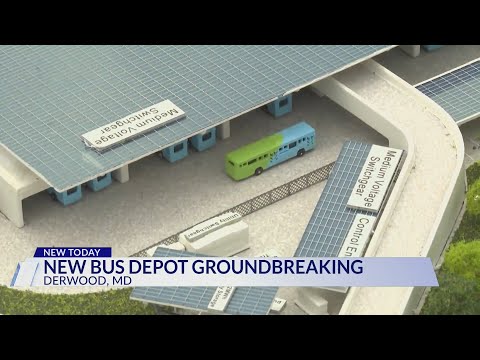 Groundbreaking held for nation’s largest renewable energy zero-emission bus depot