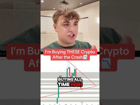 I’m Buying THESE Crypto Coins After the Crash📉📉