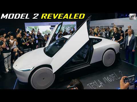 JUST HERE. Tesla Model 2 is Finally Revealed: Elon Musk&#039;s Game-Changing EV Arrives!