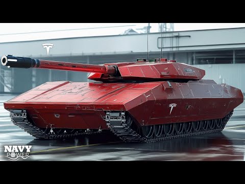 THE ALL NEW 2025 Elon Musk&#039;s Secret Tesla Tank EXPOSED!