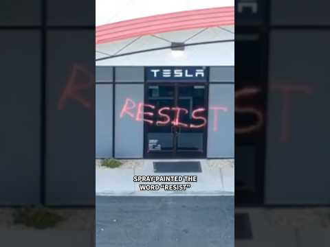 Teslas shot, torched in ‘targeted attack’ at repair center