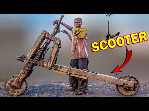 African Made SCOOTER | The Chukudu