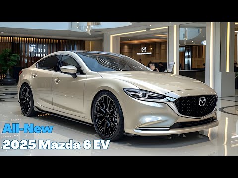 All New 2025 Mazda 6 EV First Look - Is It the Next Tesla Killer?