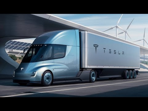 &quot;2025 Tesla Semi Truck: Game-Changer in the Future of Freight!&quot;