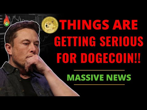 EMERGENCY!! THINGS ARE GETTING PRETTY SERIOUS FOR DOGECOIN! HOLDERS HAVE TO SEE THIS! DOGECOIN NEWS!