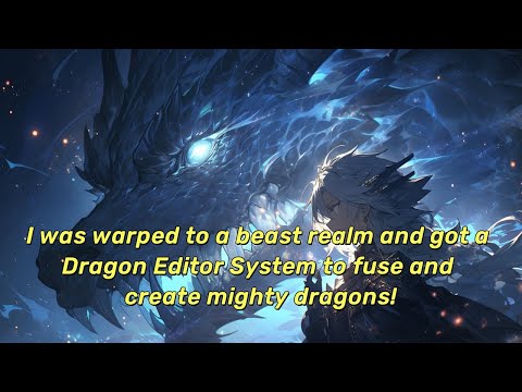 I was warped to a beast realm and got a Dragon Editor System to fuse and create mighty dragons!