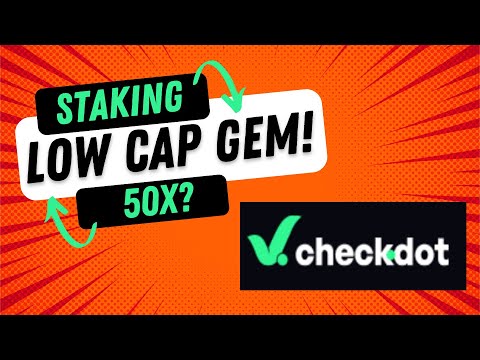 Checkdot 25-50X Low Cap Gem? #passiveincome #lowcapgem #stakingcrypto