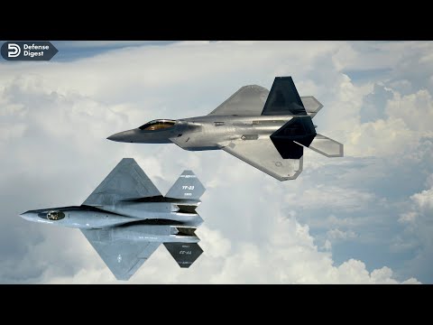 Could the YF-23 have been better than the F-22? #shorts