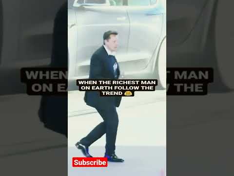 Absolutely Elon! That&#039;s how everybody dances...😂 #shorts #elonmusk #tesla