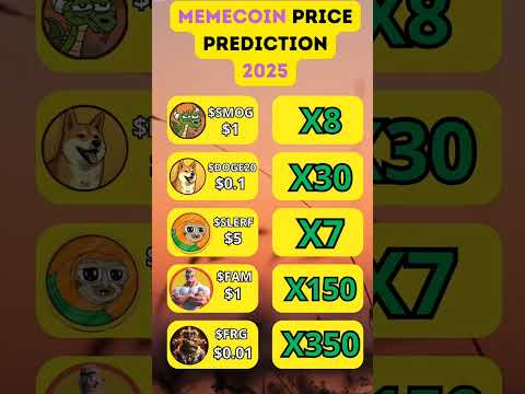 Meme Coins Explode in 2025! Can They Reach New Highs? | Price Prediction &amp; Analysis