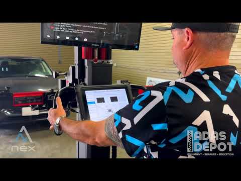 Windshield camera calibration demonstration using the Autel IA900