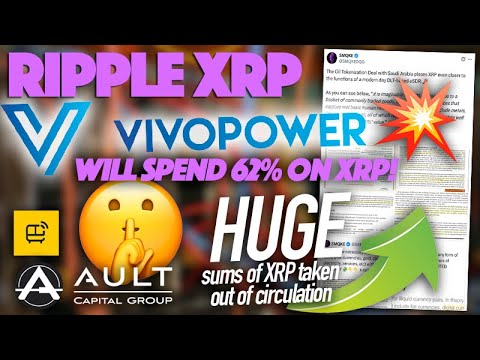 Ripple XRP: VivoPower Will Spend 63% On XRP - Is Saudi Planning An XRP-Central DLT-Based SDR?