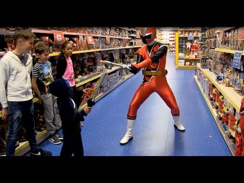 Smyths Toys - Power Rangers Ninja Steel - Kids Parody with Toys!