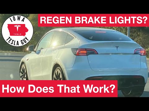 Does Tesla Regen Braking Activate Brake Lights?