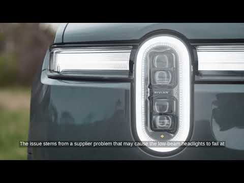 Rivian Recalls 17,000+ Vehicles for Headlight Issue