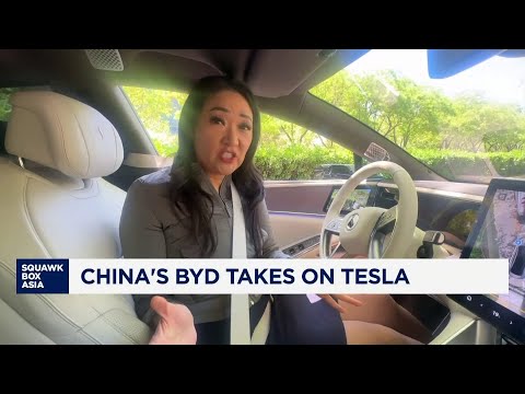 China&#039;s BYD takes on Tesla with super-fast charging &amp; autonomous driving technology