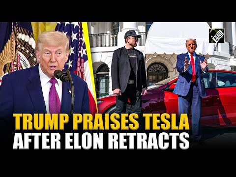 ‘I like Tesla’, President Trump praises Tesla after Elon Musk backtracks in recent feud