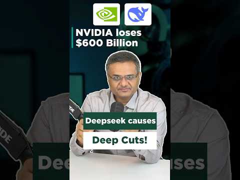 NVIDIA loses $600 Billion - Deepseek causes Deep Cuts! | Kapil Jain | Enrichwise