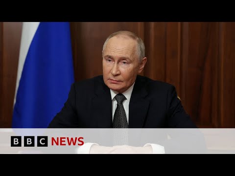 Vladimir Putin warns West as Russia hits Ukraine with new missile | BBC News