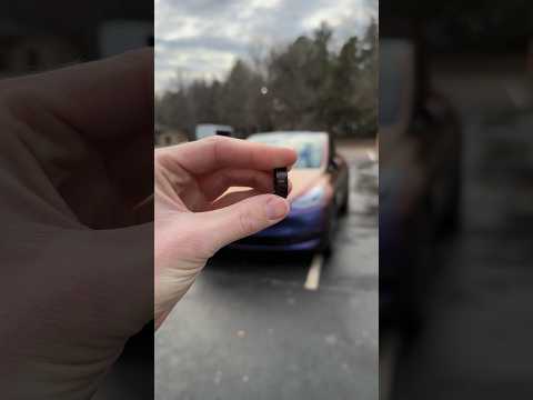Unlocking My Tesla With a Ring Key 💍😈