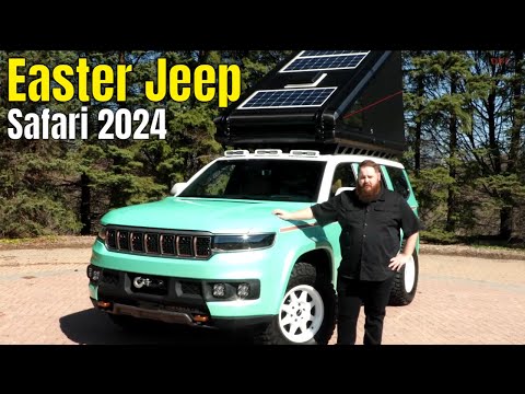 Jeep Vacationeer Concept at Easter Jeep Safari 2024