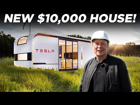 Tesla&#039;s NEW $10,000 Home For SUSTAINABLE Living! ‎️‍🔥