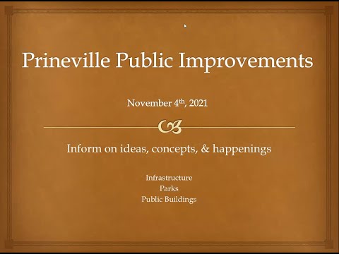 Prineville Public Improvements