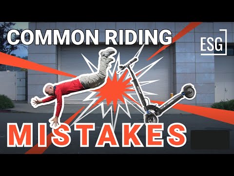 Top 7 Riding Mistakes New Scooter Riders Make &amp; How to Avoid Them