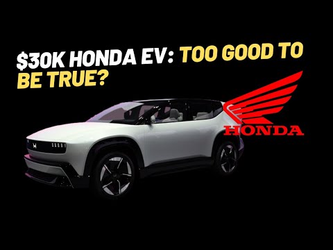 Could Honda’s New $30,000 EV Redefine Affordable Electric Cars?