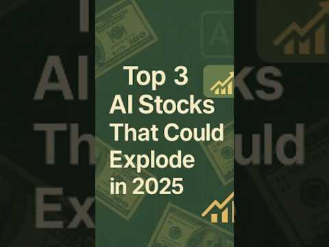 Top 3 AI Stocks That Could Explode in 2025 🚀 #aistocks