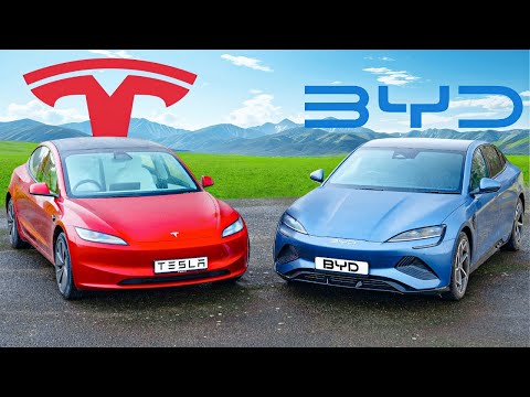 Tesla Model 3 v BYD Seal - USA vs China - Who WINS?