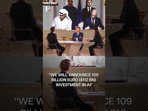 Macron: France to Announce Investment Worth 109 Billion Euros in AI | Firstpost-France TV Exclusive