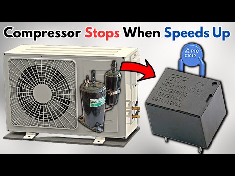 Inverter Compressor Start But Stops When Increasing Speed