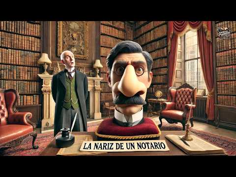 La nariz de un notario 👃📜 | Una historia de humor y sátira de Edmond About