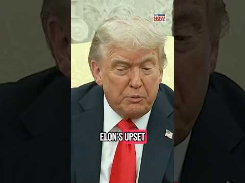 President Trump says Elon Musk is “upset” and “disturbed” over the end of the federal EV mandate