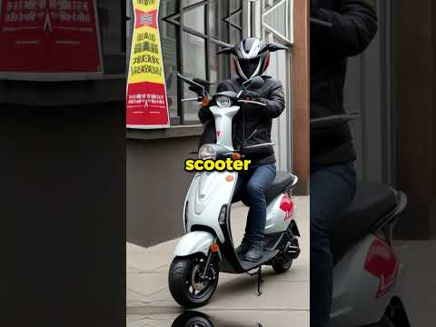 Unveiling Honda&#039;s Futuristic Square Electric Scooter 🛵 The Future of Urban Mobility | #HondaElectric