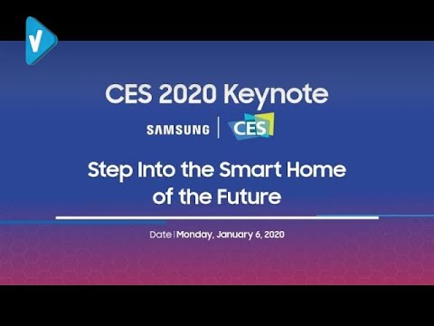 #Samsung News: [CES 2020 Keynote] Step Into the Smart Home of the Future l Samsung #CES2020