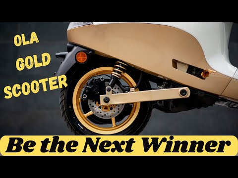 Ola GOLD Edition Scooter Giveaway! 🎉 Visit 4000 Stores on 25th Dec to WIN Big! #Zaffreviews&quot;