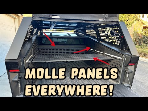 My Cybertruck Got a MASSIVE Upgrade with CyberGear Molle Panels